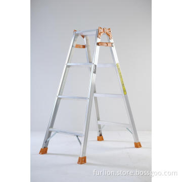 Double side aluminium herringbone ladder
